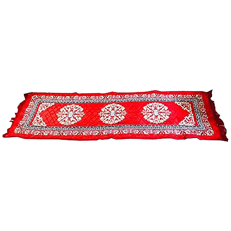 Kuber Industries Velvet Floor Mat/Rug - Soft