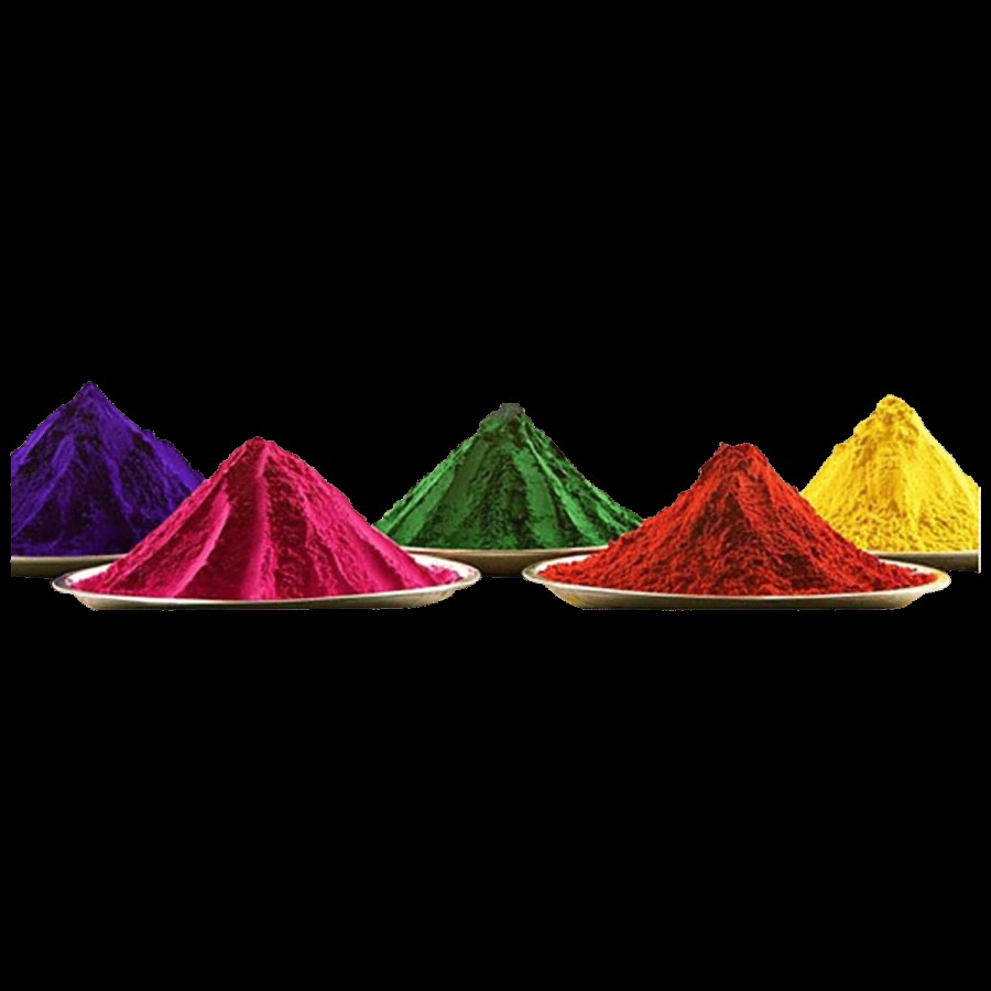 Mangal Bhavan 5 In 1 Herbal Gulal/Holi Colours - Natural