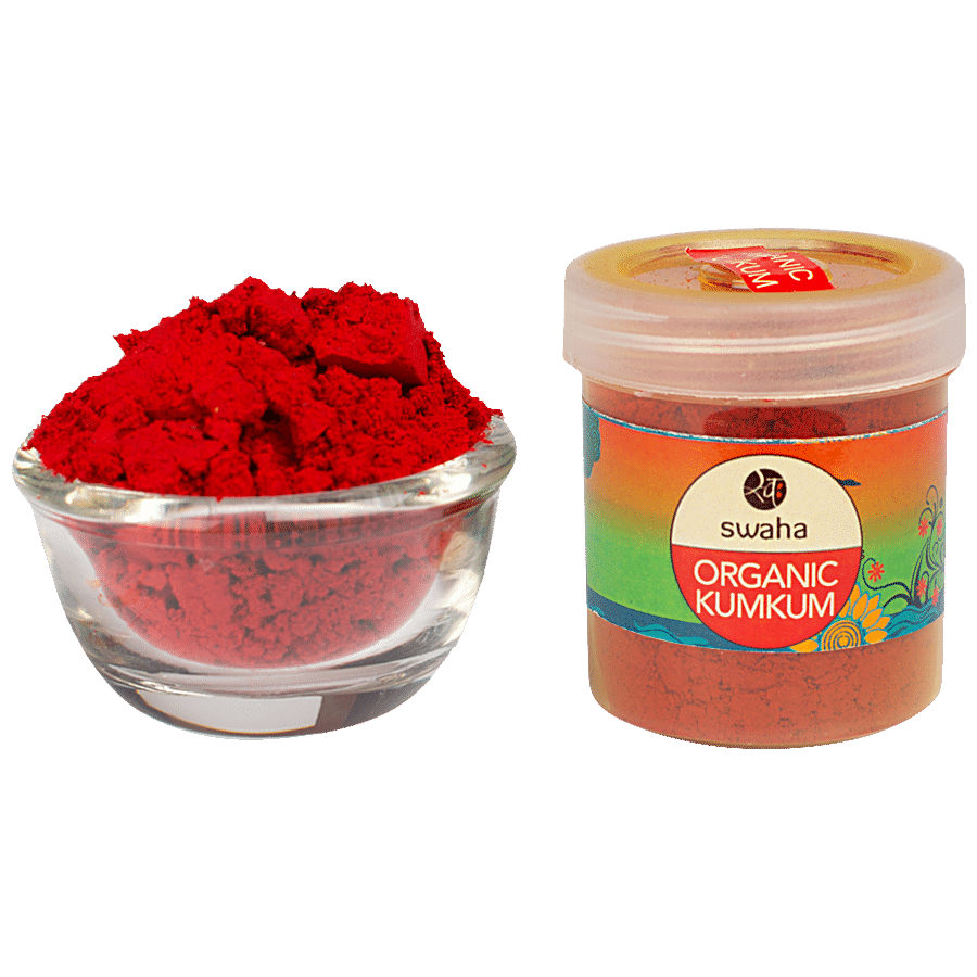 SWAHA Organic Kumkum - Pure