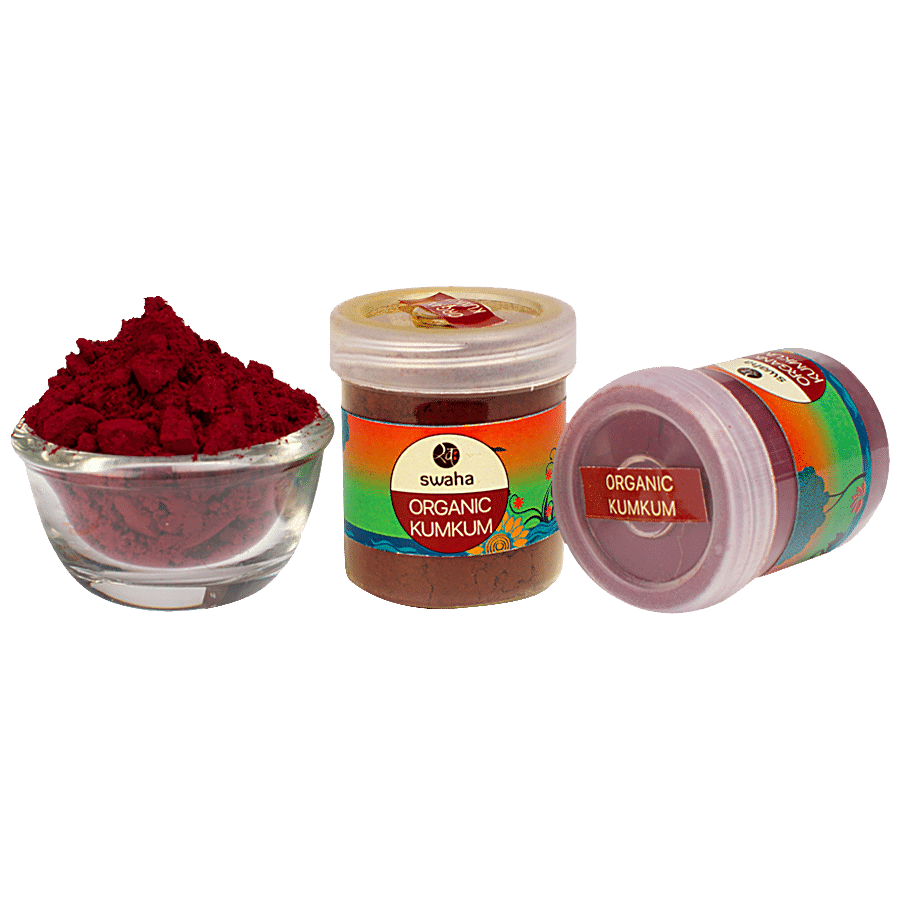 SWAHA Organic Kumkum - Pure