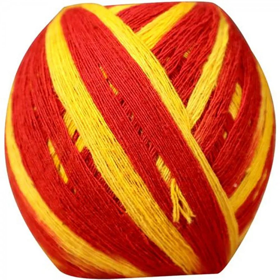 Shubhkart Moli Roll/Milan - Red & Yellow