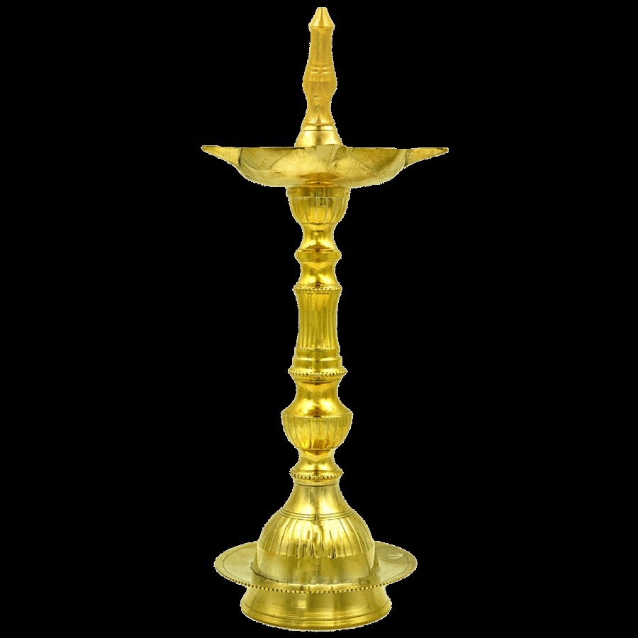 Shubhkart Nitya Brass Venkatesaya Danakashi Kerala Samai - 30 cm