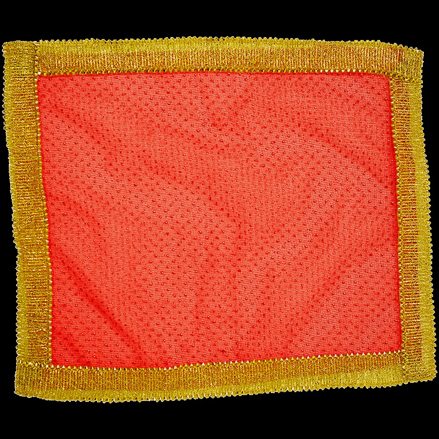 Shubhkart Puja Red Cloth/Chunni/Lal Pooja Kapda/Poojan Vastra