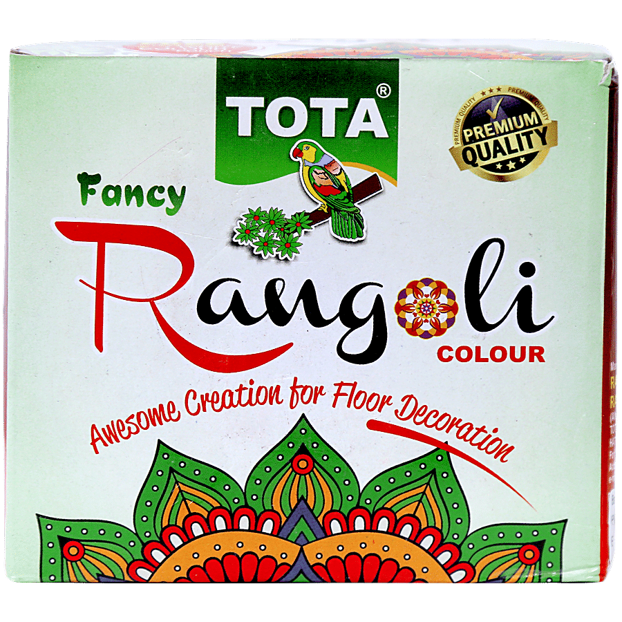 Tota Rangoli Art Colour Powder Rang - For Puja