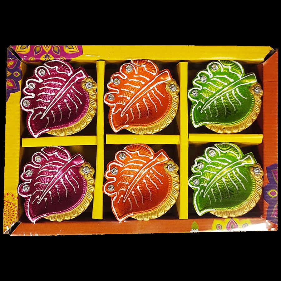 bb home Mud Diya - Assorted Colours