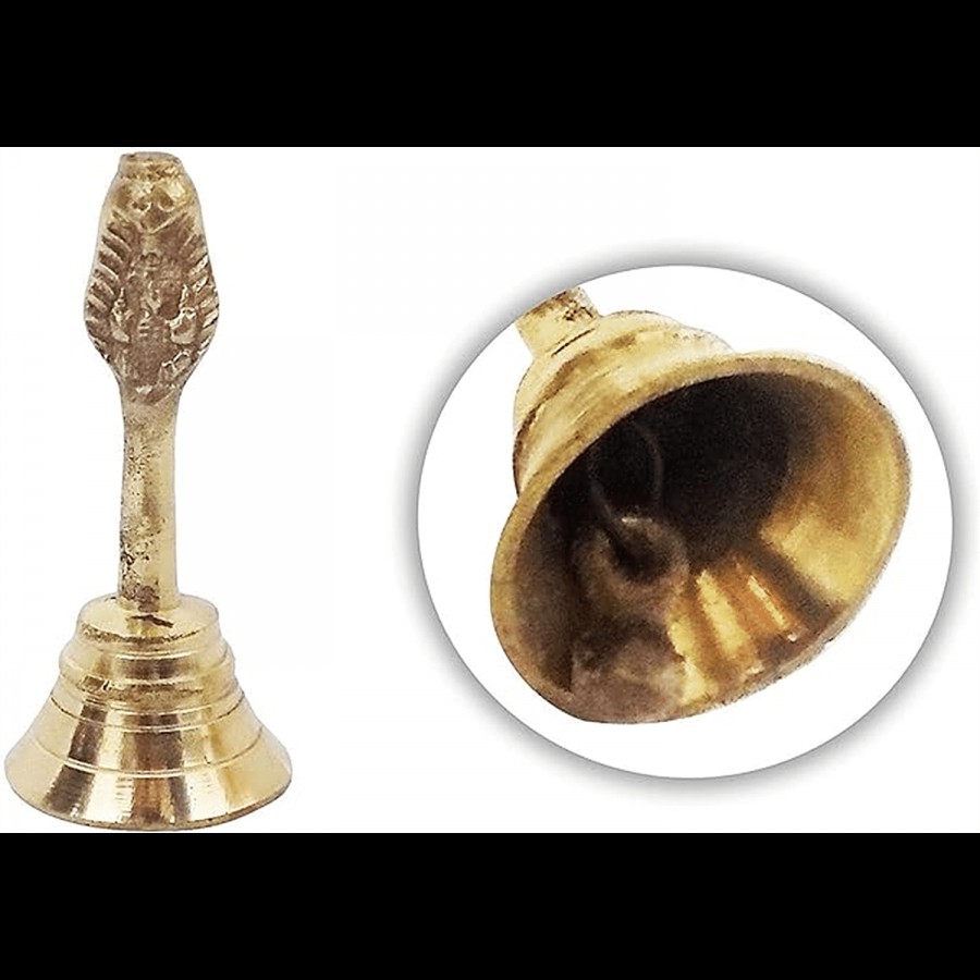 Divine Art Pure Brass Pooja Bell