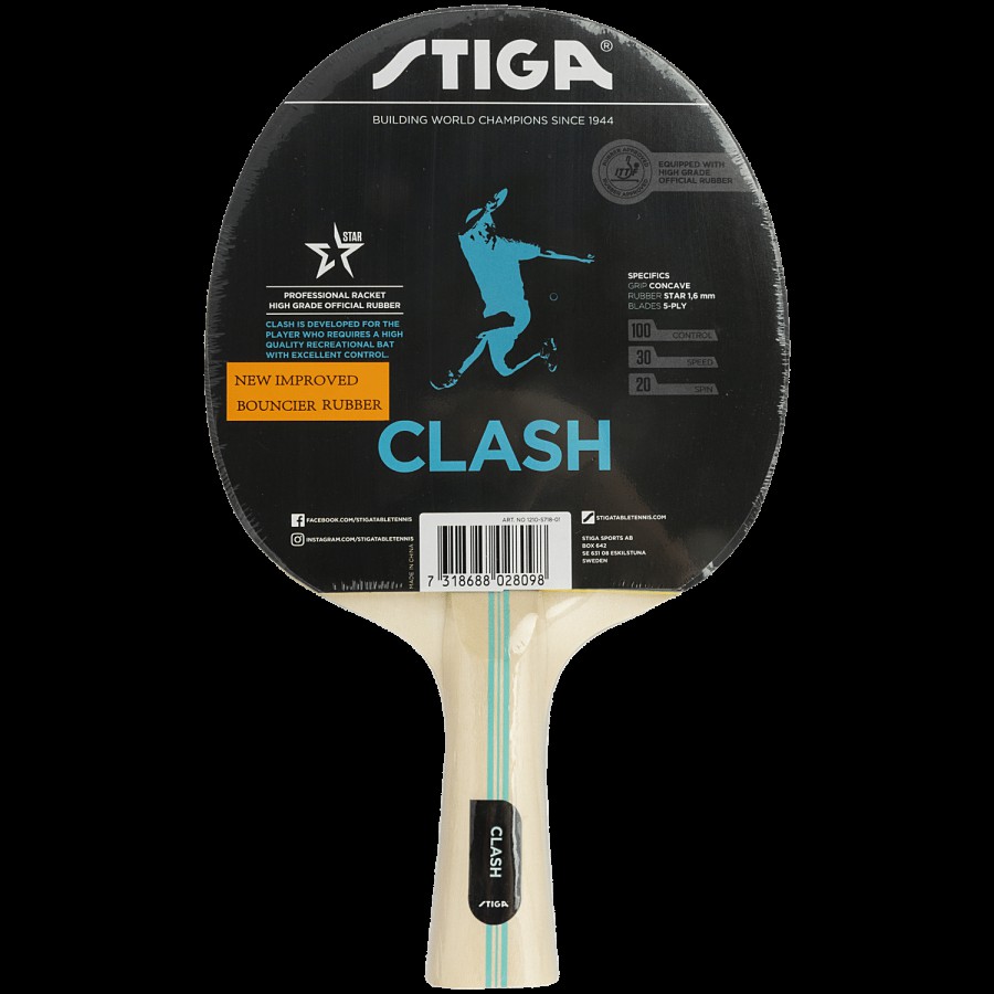 Cosco Stiga Table Tennis Bat - Clash