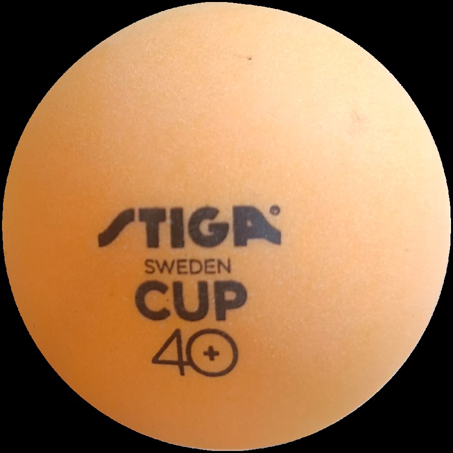 Stiga Table Tennis Balls - Orange Colour