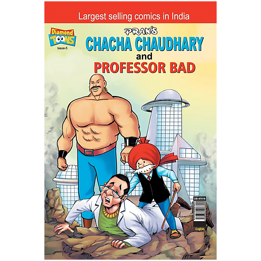 Diamond Toons Chacha Chaudhary Aur Professor Bad - English