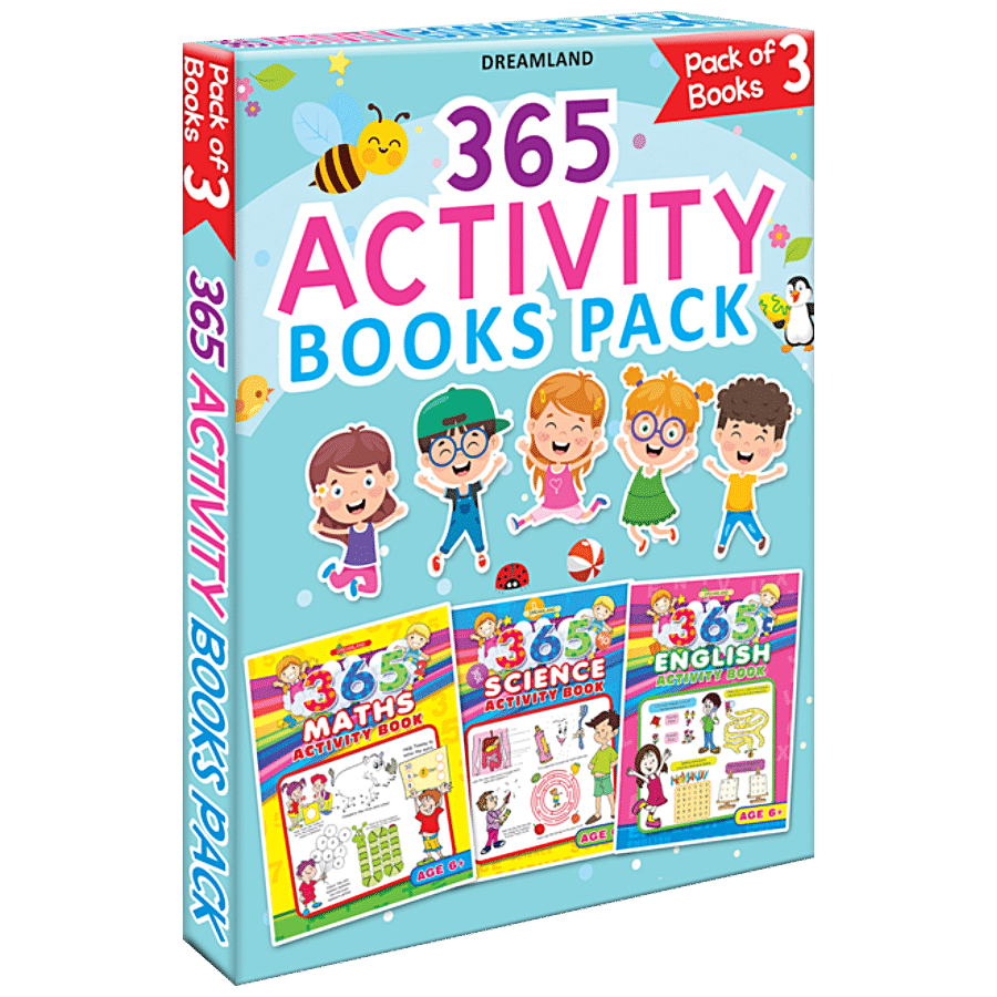 Dreamland 365 Activity Books - Children Interactive