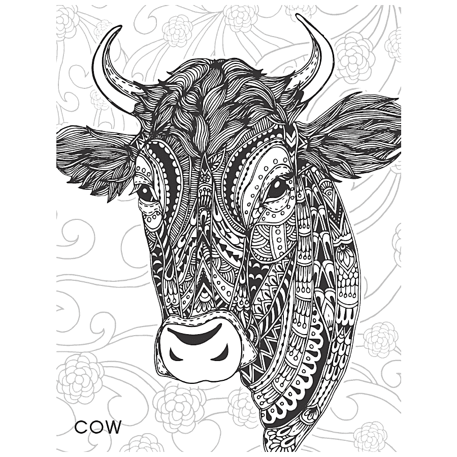 Dreamland Creative Doodle Colouring Books - Pattern & Animals