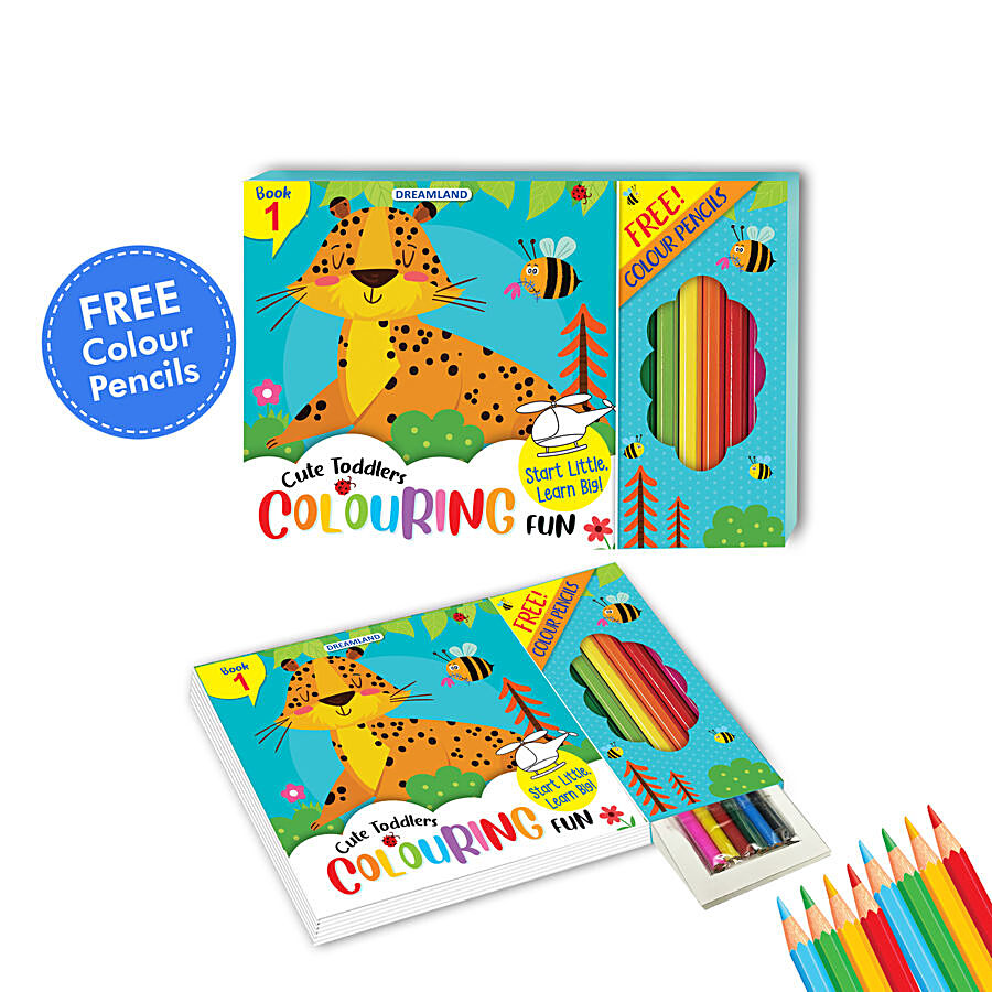 Dreamland Cute Toddlers Colouring Fun Book 1