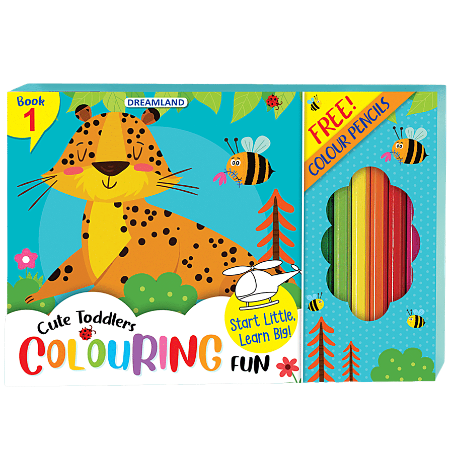 Dreamland Cute Toddlers Colouring Fun Book 1