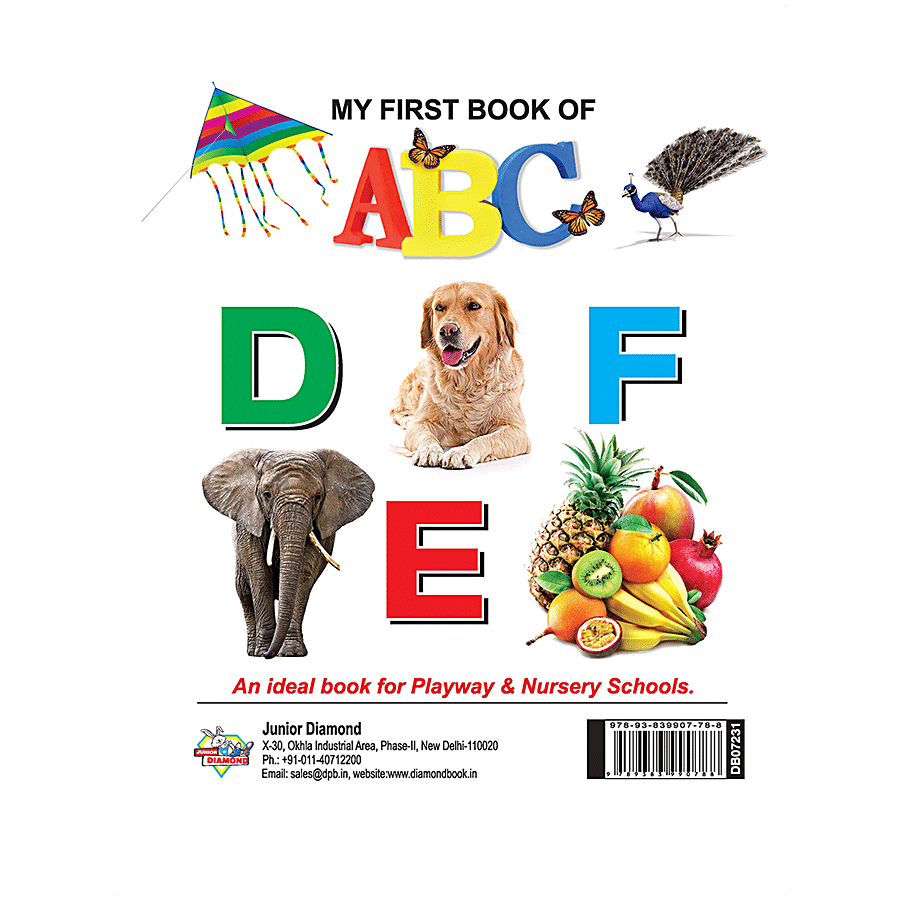 Junior Diamond My First Book Of ABC - For Kids