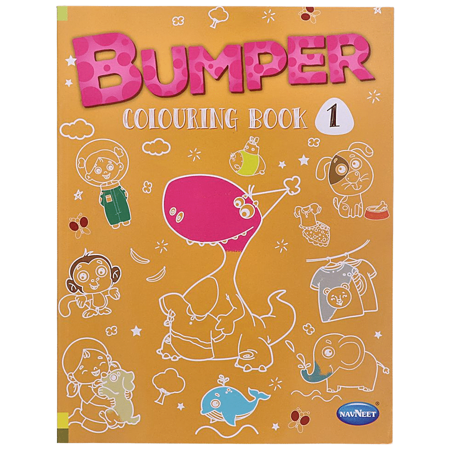 Navneet Bumper Colouring Book 1