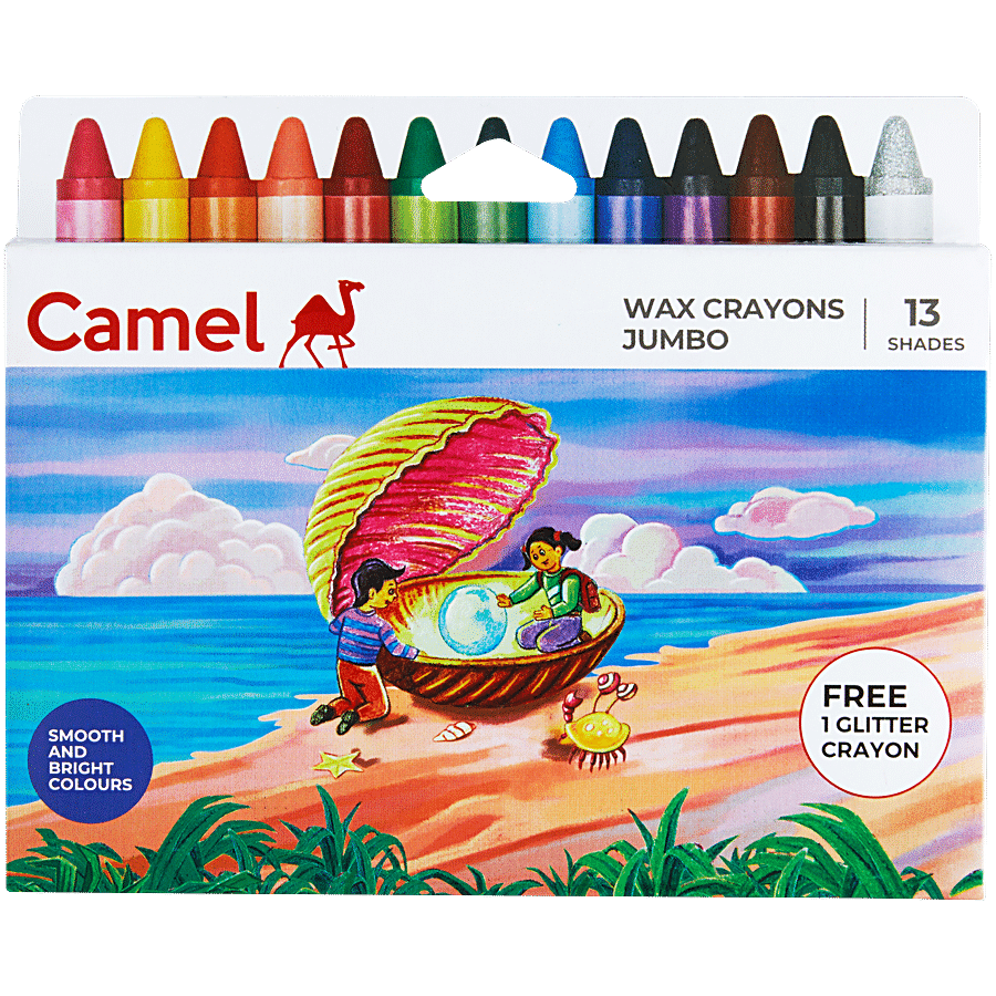 Camlin Wax Crayons - Jumbo