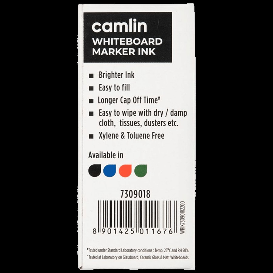 Camlin Whiteboard Marker Ink - For High Visibility