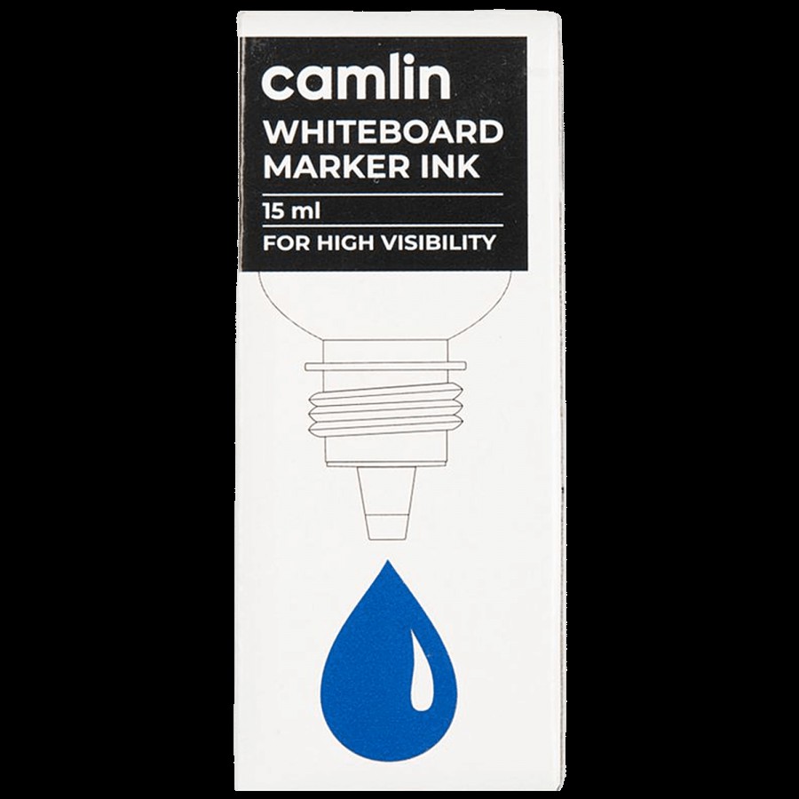 Camlin Whiteboard Marker Ink - For High Visibility