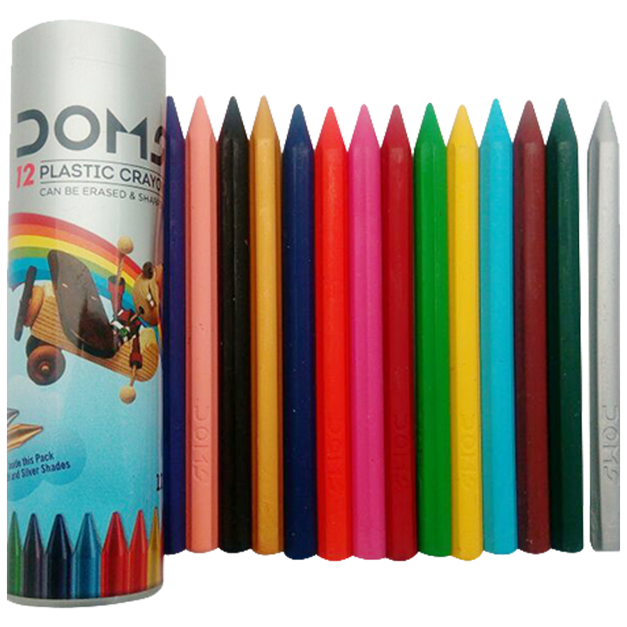 Doms Plastic Crayon