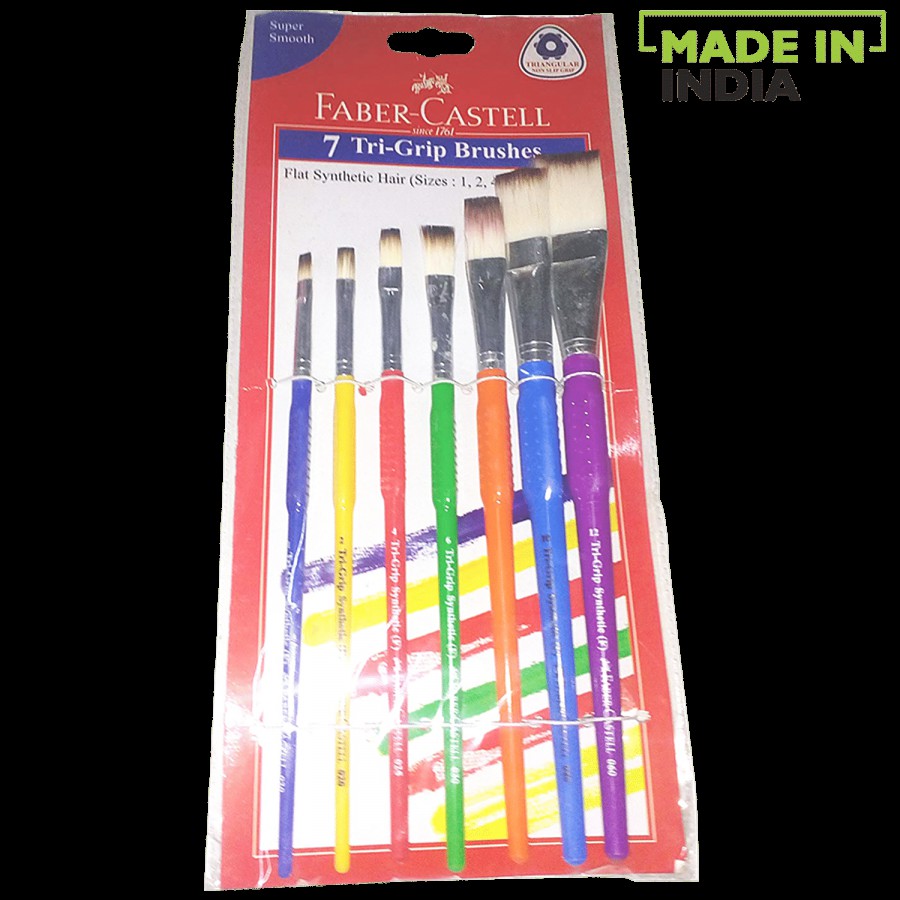 Faber castell Synthetic Paint Brush - Flat