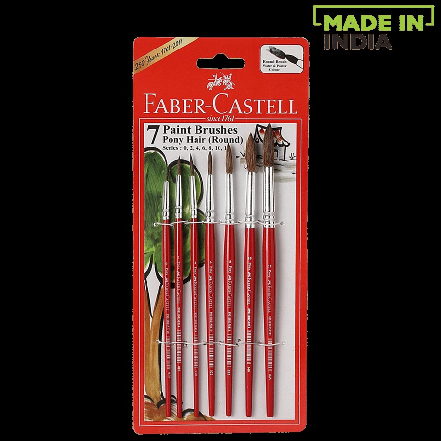 Faber castell Synthetic Paint Brush - Round