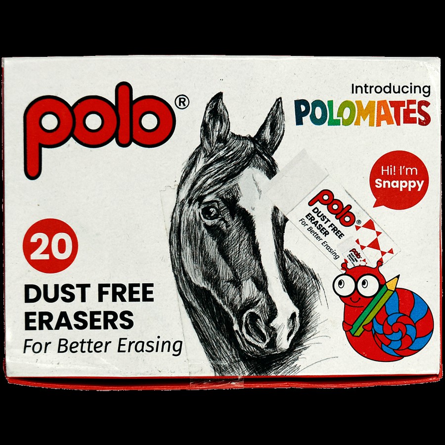 Polo Dust Free Long Eraser