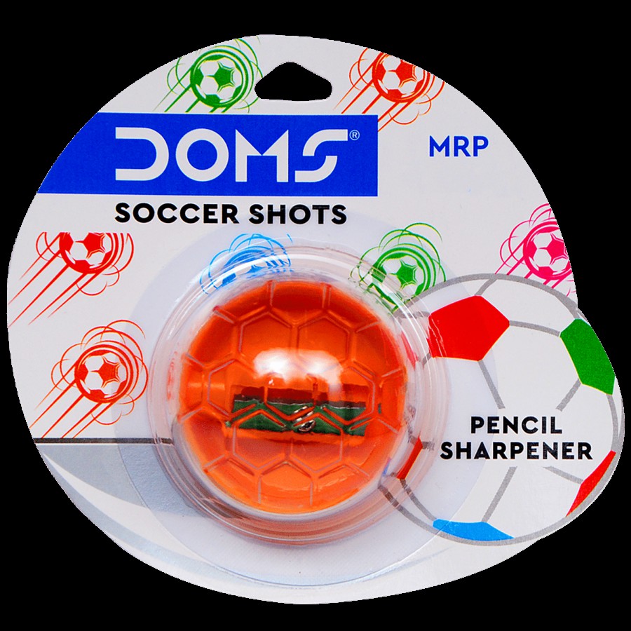 Doms Soccer Shots Pencil Sharpener