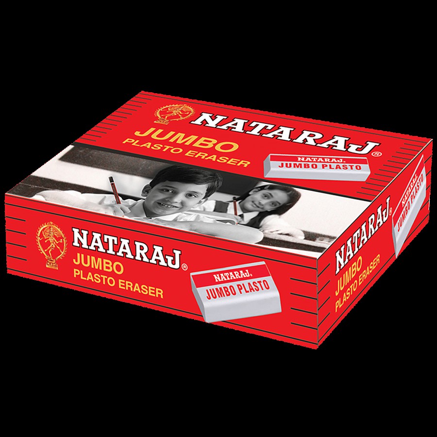 Nataraj Jumbo Plasto Eraser - Non-Toxic