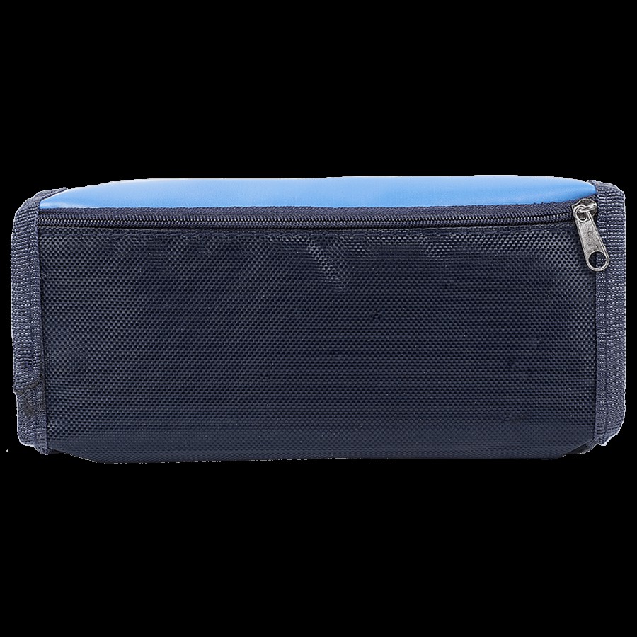 DP Printed Fabric Pencil Pouch - Blue