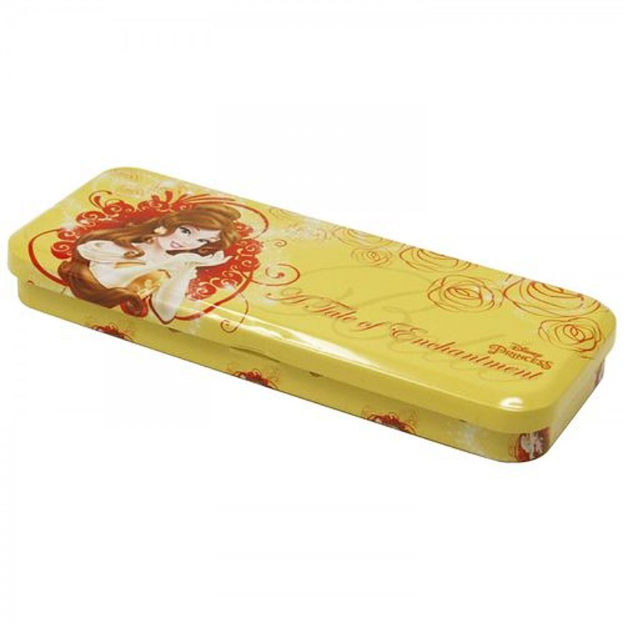 Hm International Disney Belle Princess Metal Kids Pencil Box