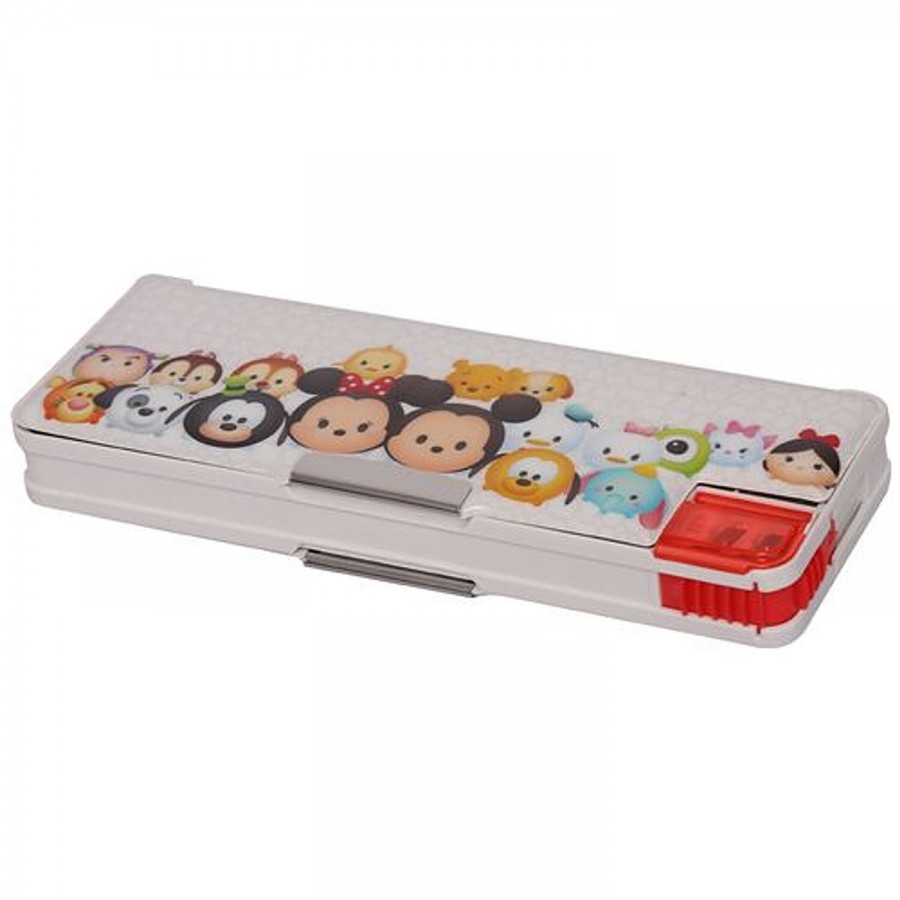 Hm International Disney Tsum Tsum Kids Pencil Box With Sharpener