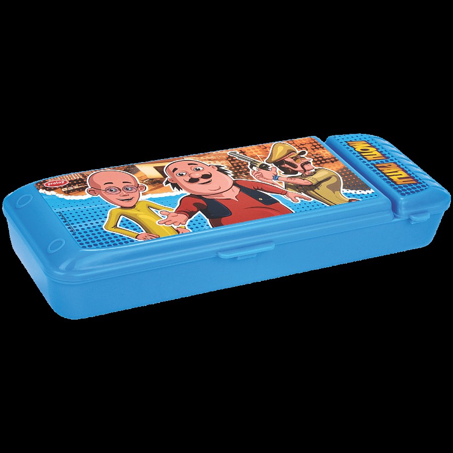 Pratap Hy Function Pencil Box - Motu Patlu