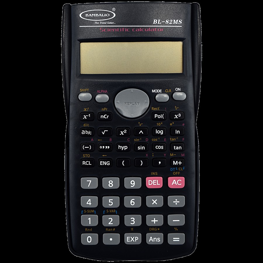 Bambalio Scientific Calculator BL82MS - 240 Functions & 2 Line Display