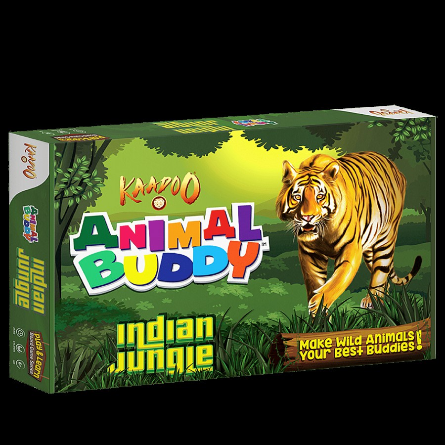 Kaadoo Animal Buddy Board Game - Indian Jungle Discovery