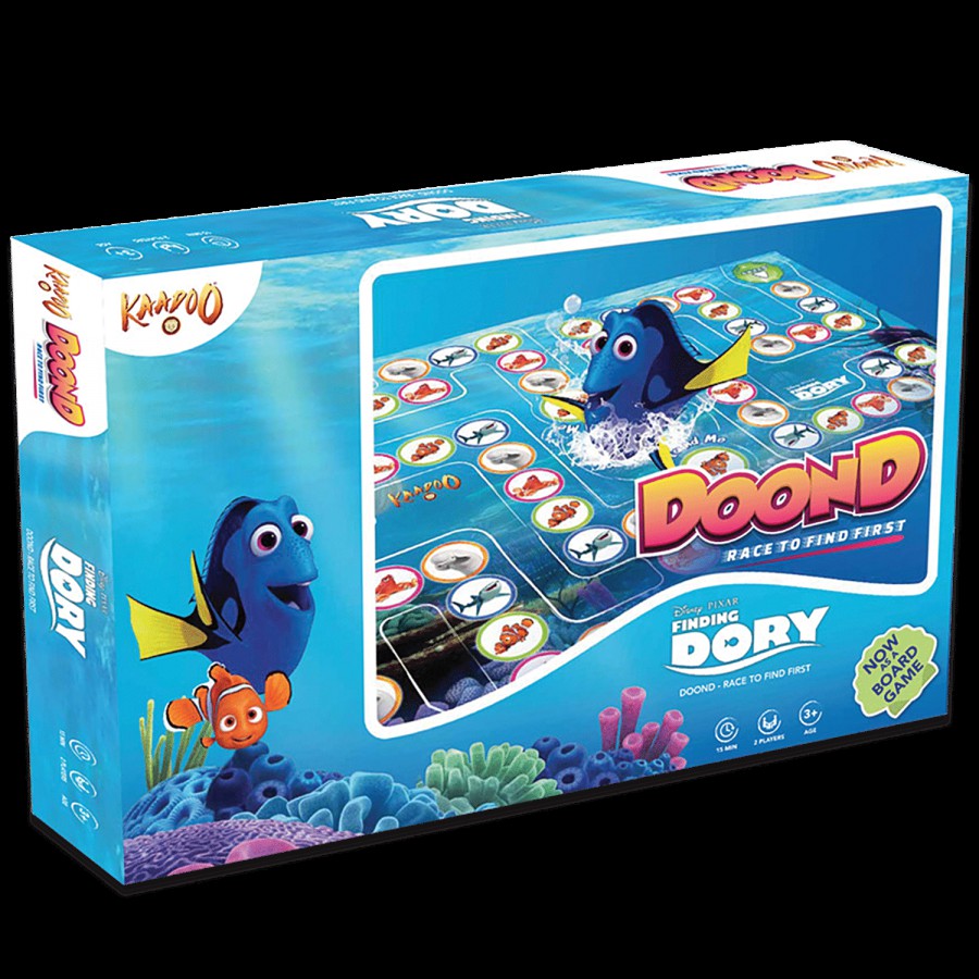 Kaadoo Disney Doond Finding Dory Board Game For Kids - Multi-Colour