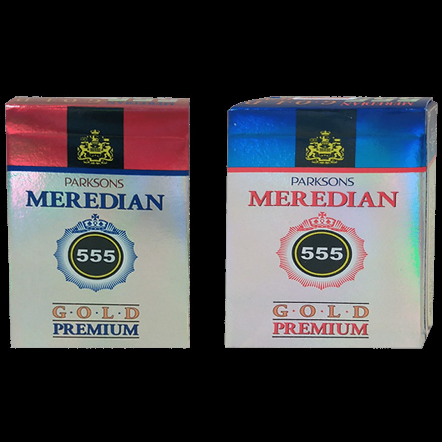 Parksons Meredian 555 Gold Premium Paper Playing Cards