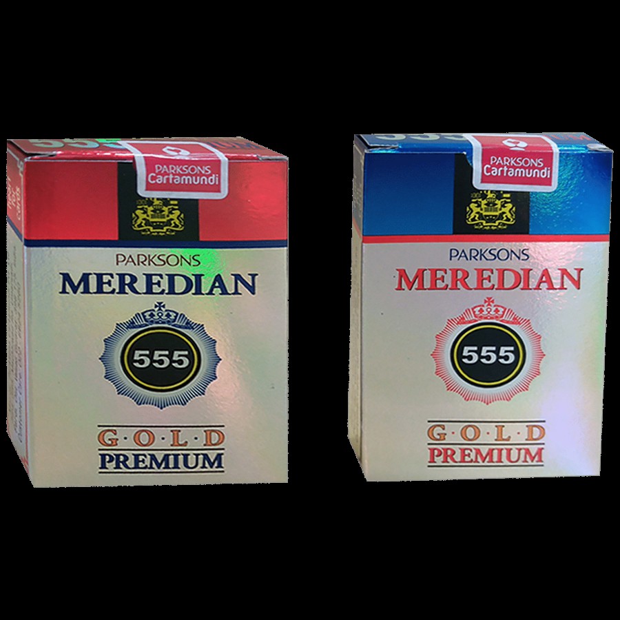 Parksons Meredian 555 Gold Premium Paper Playing Cards