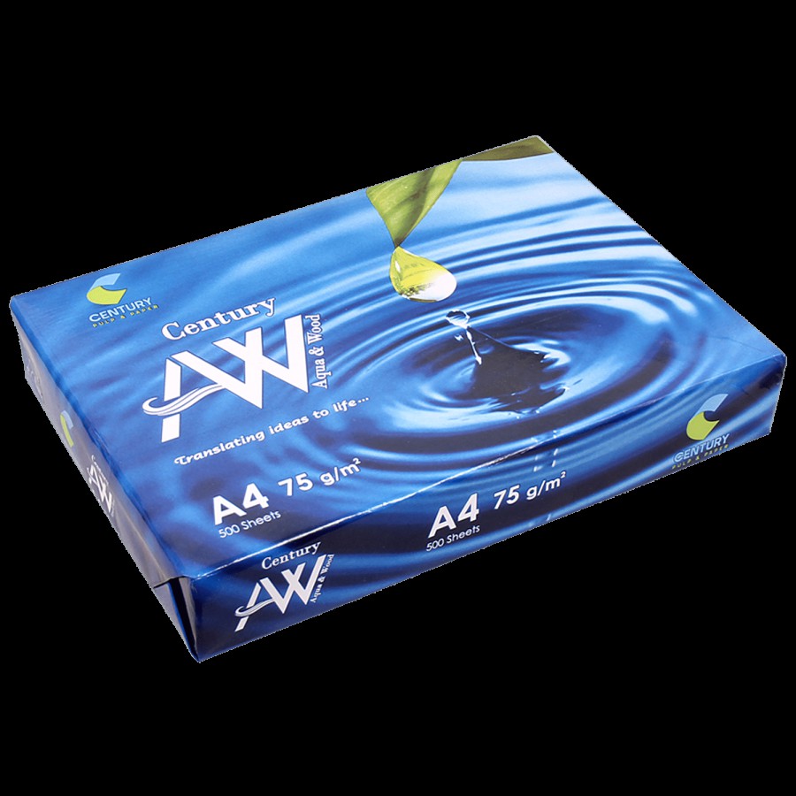 Centuary  Aqua & Wood Copier Multipurpose Paper - 75 GSM