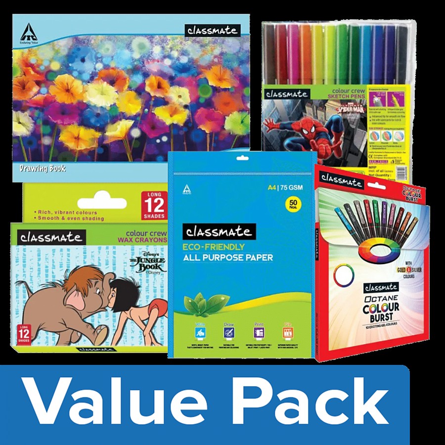 Classmate Class 1-5 - Students Art Kit