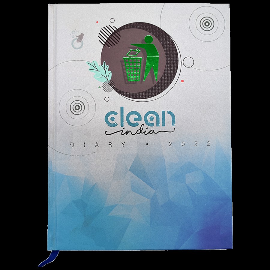 Cubic Clean India New Year Diary 2022 - Hardbound