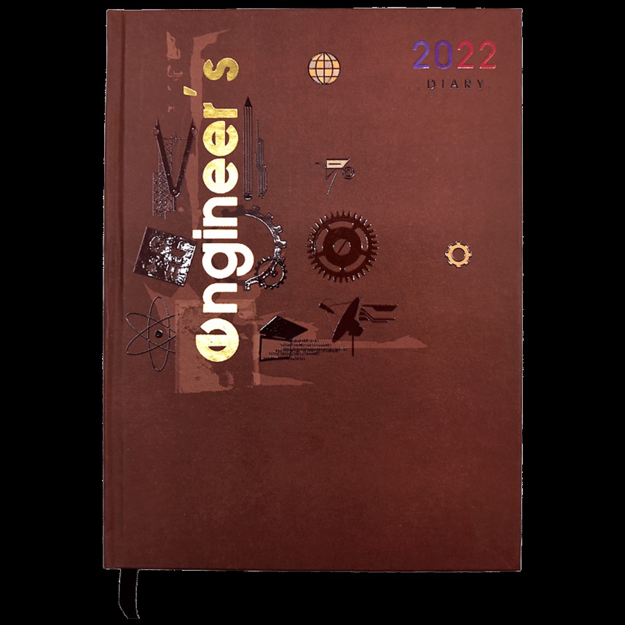 Cubic Engineering New Year Diary 2022 - Made With Premium Quality Paper