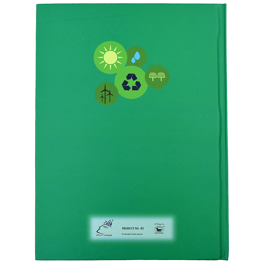 Cubic Go Green New Year Diary 2022 - Made With Premium Quality Paper