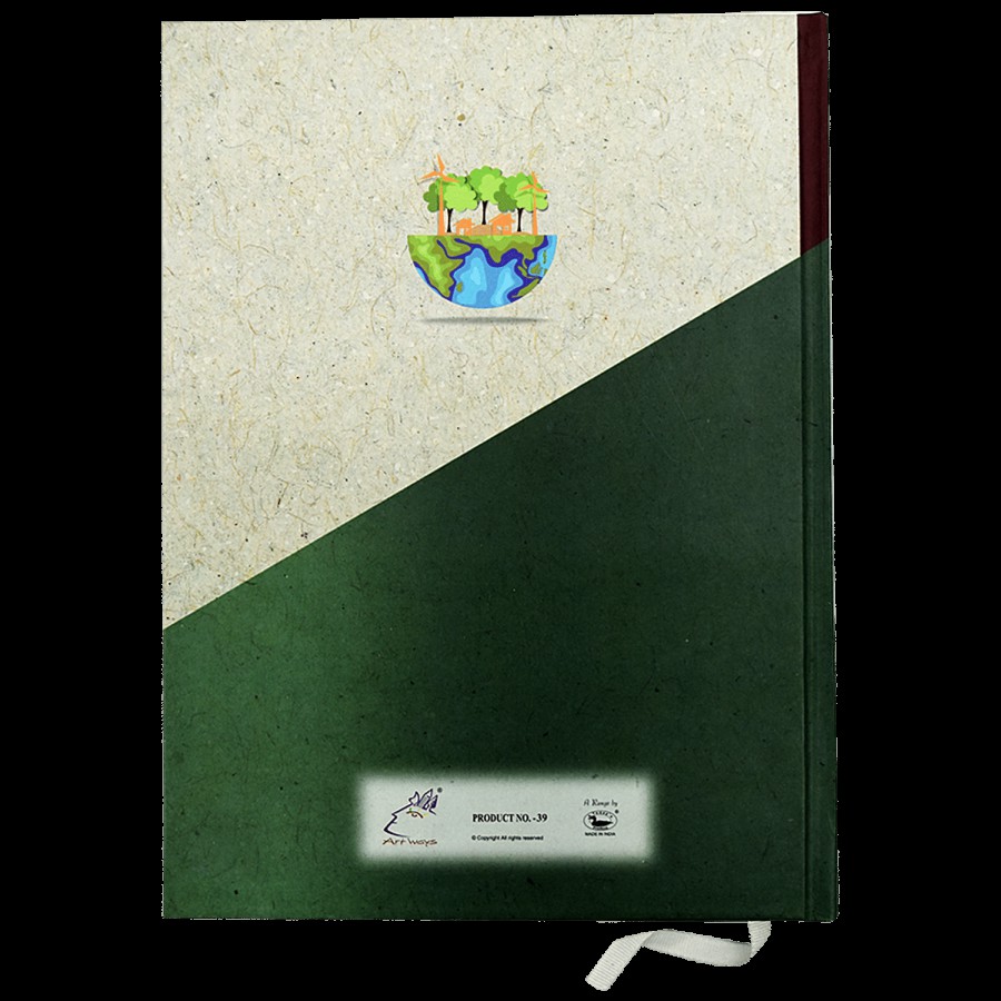 Cubic Green Earth New Year Diary 2022 - Made With Premium Quality Paper