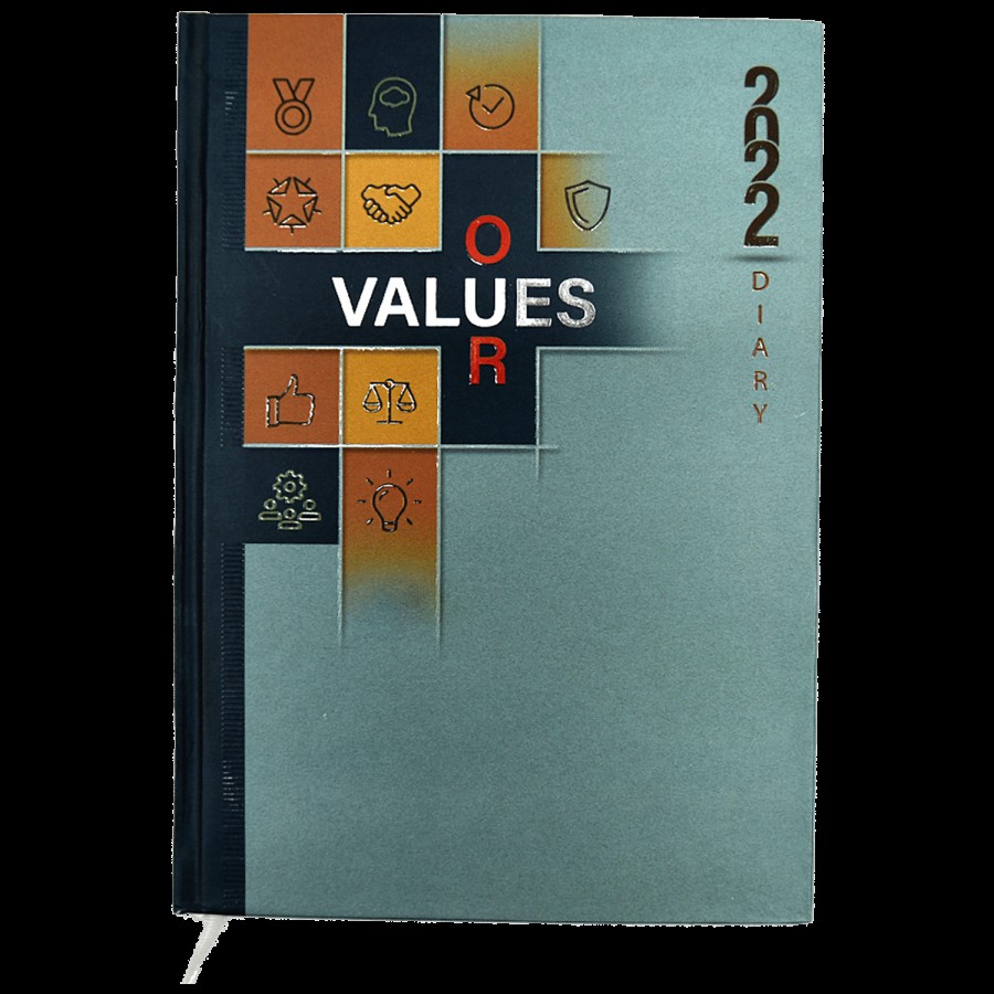 Cubic Our Values New Year Diary 2022 - Hardbound