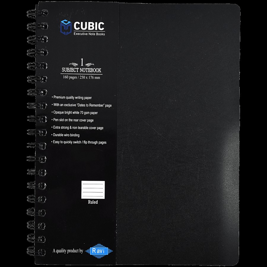 Cubic Wiro Notebook - Ruled