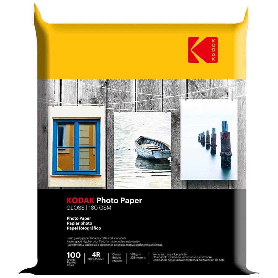 Kodak Premium Glossy 4R Photo Paper - 180 GSM