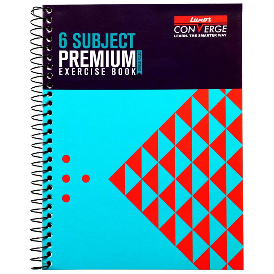 Luxor Note Book Spiral - 6 Subject