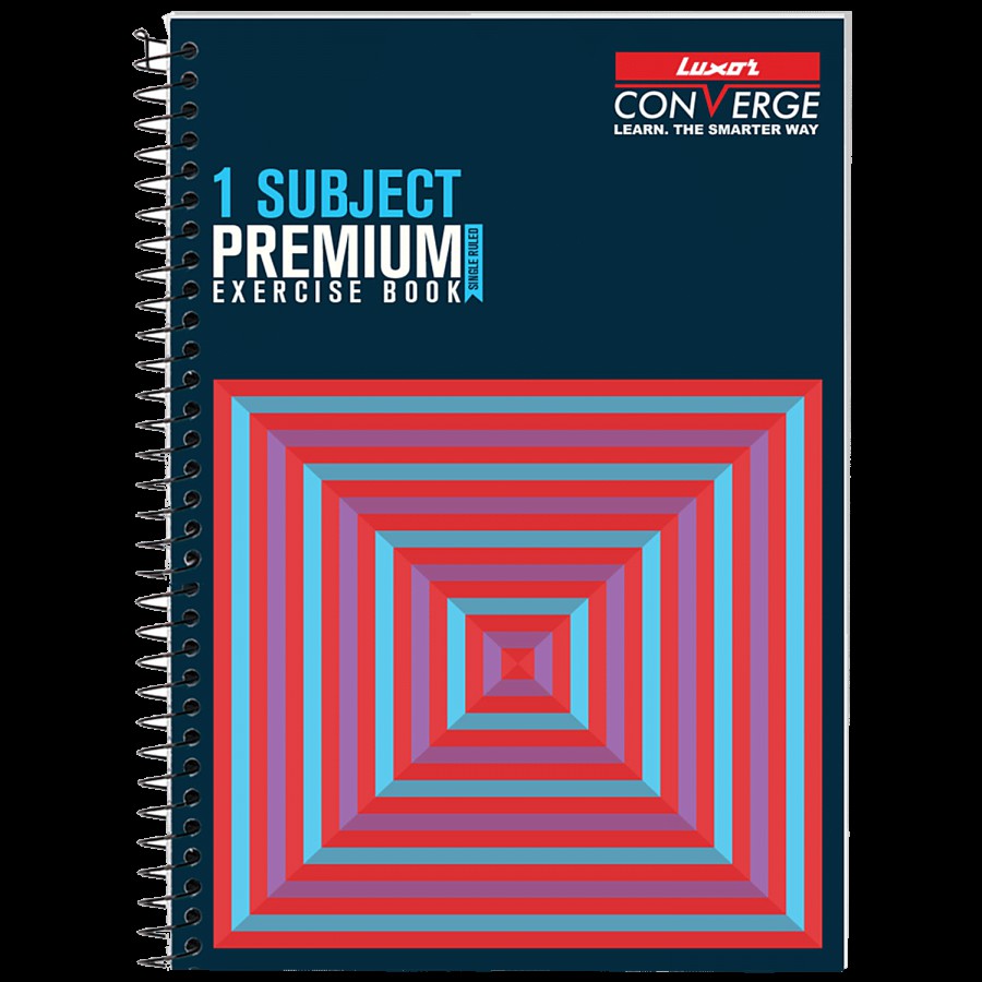 Luxor Premium Exercise Notebook - Ruled