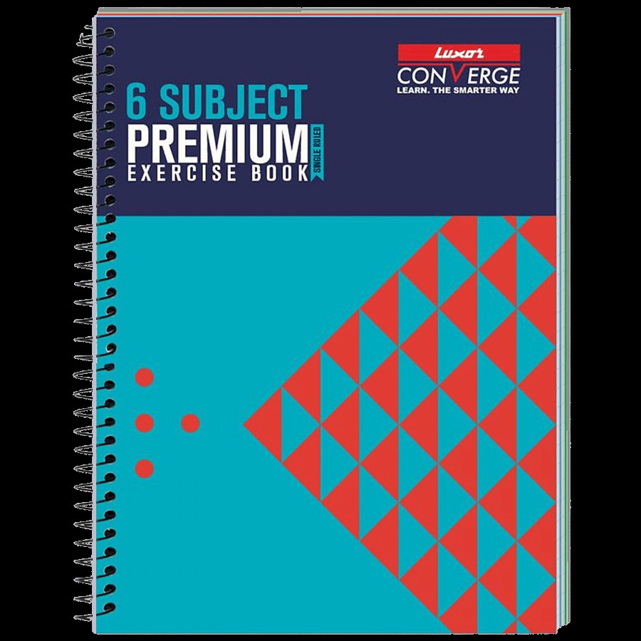 Luxor Premium Exercise Notebook - Ruled