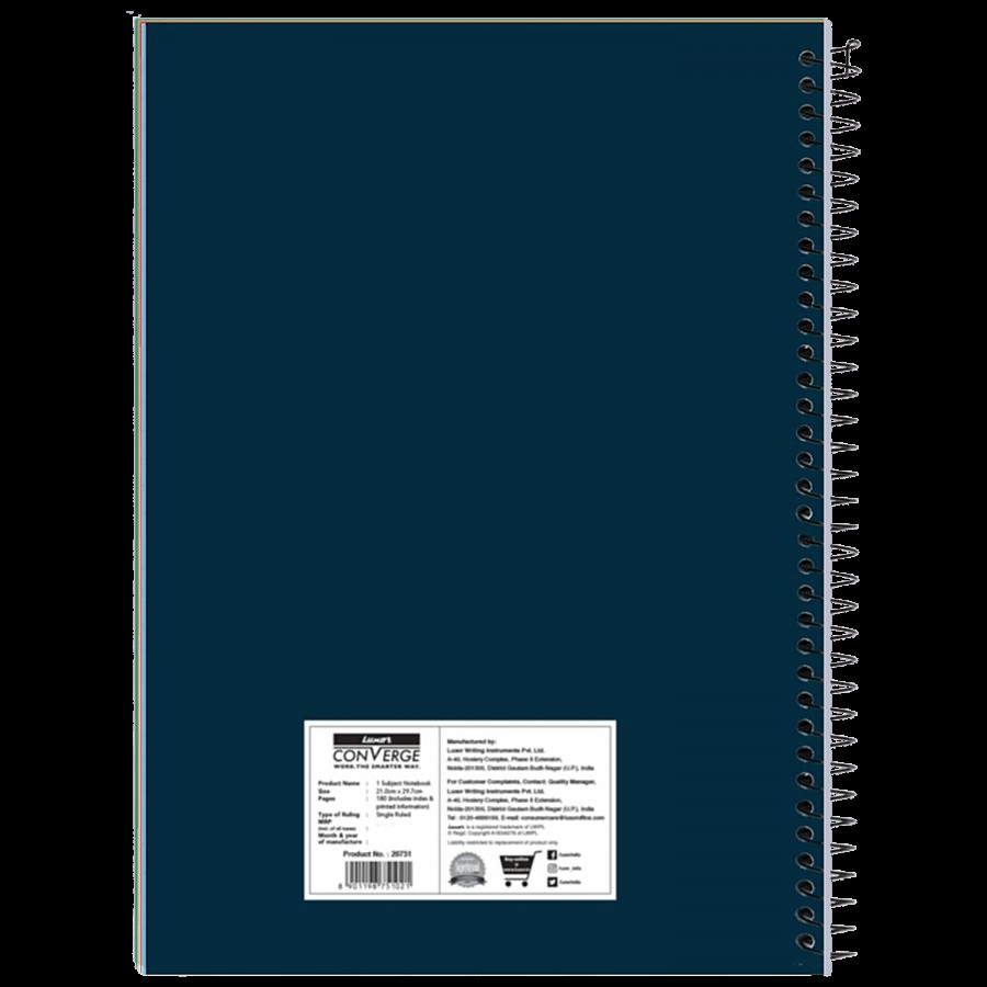 Luxor Premium Exercise Notebook - Ruled